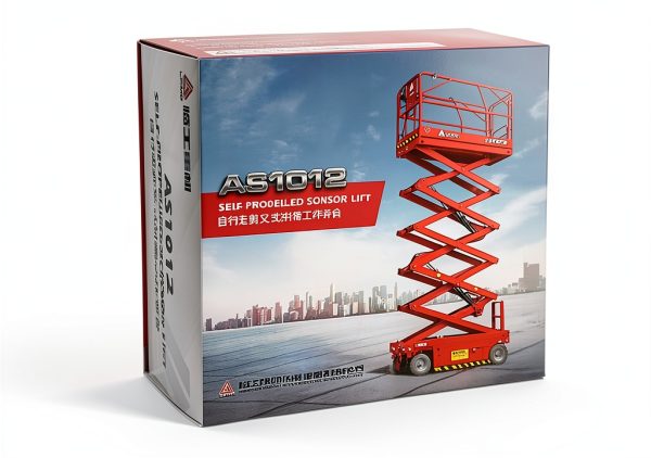 SWR 1:30 Scale Model LGMG 1012 Scissor Lift Toy with Extendable Height-5
