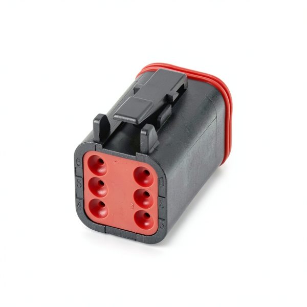 Genie 6 Pin Connector, DT06, Copper, PVC, 6 Pin, Scissor Lift Connector-5
