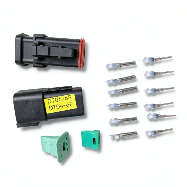 Genie 6 Pin Connector, DT06, Copper, PVC, 6 Pin, Scissor Lift Connector-4