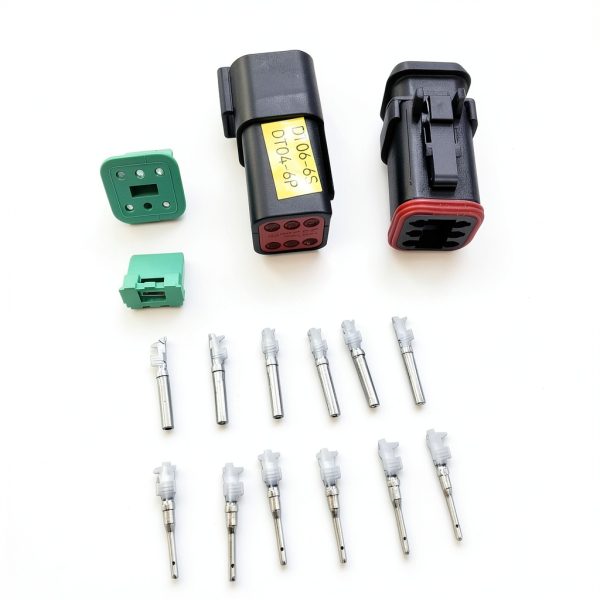 Genie 6 Pin Connector, DT06, Copper, PVC, 6 Pin, Scissor Lift Connector-3