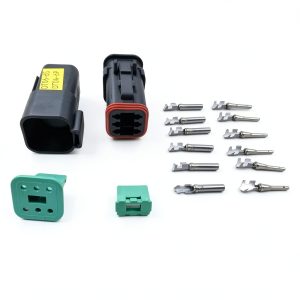 Genie 6 Pin Connector, DT06, Copper, PVC, 6 Pin, Scissor Lift Connector-0